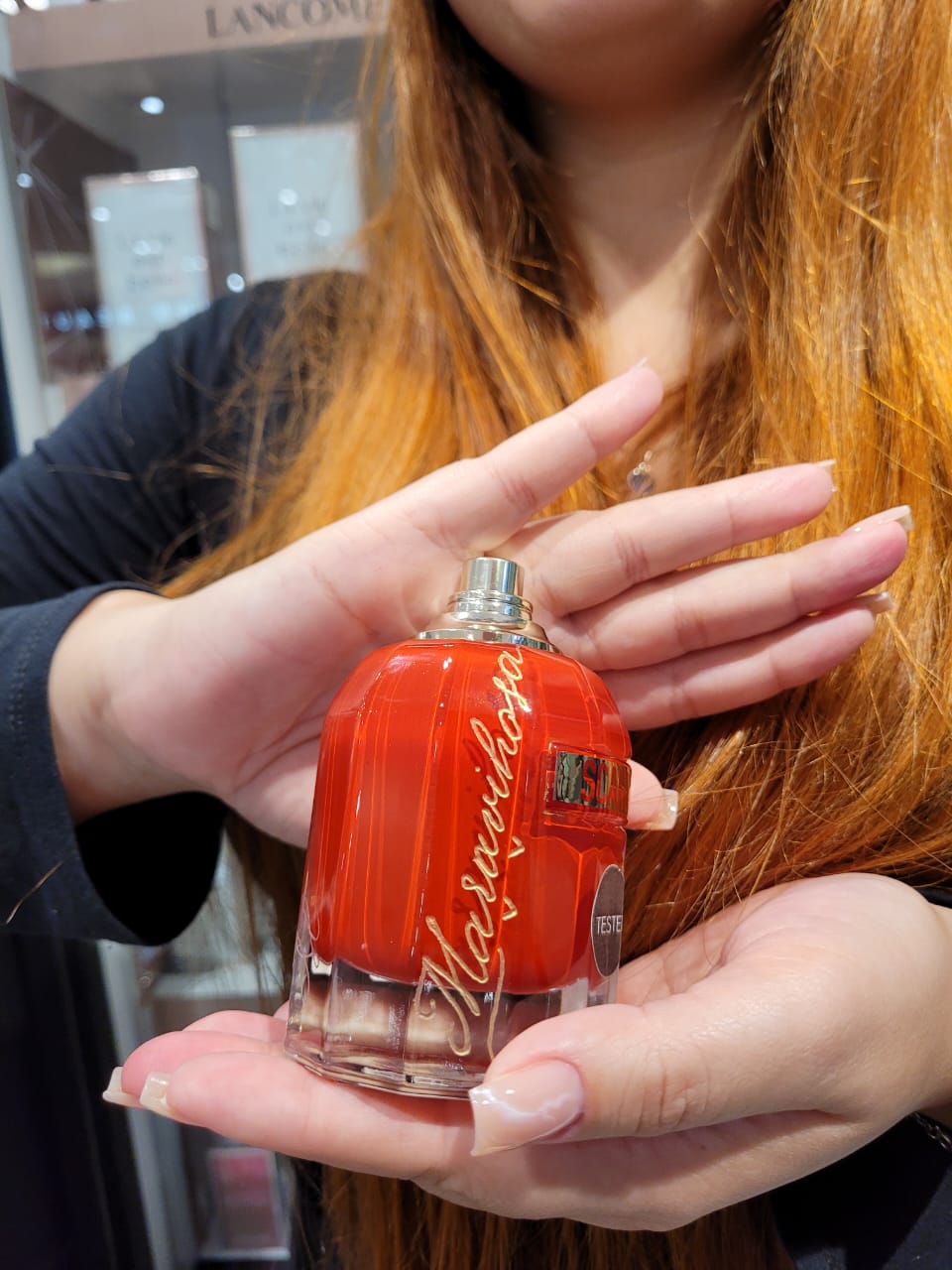 Gravação em perfume Carolina Herrera